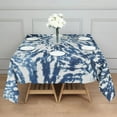 thumbnail image 3 of Colorful Tie Dye Pattern Square Tablecloth,Waterproof Square Table Cover,Wipeable Spillproof Washable Table Cover for Home Kitchen Party Decor 60"x60"(152x152cm), 3 of 6