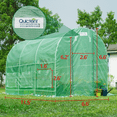 thumbnail image 6 of Quictent 12' x 7' x 7' Portable and Walk-In Greenhouse, 6 of 10