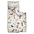thumbnail image 2 of Cartoon Dachshund Toddler Nap Mats for Kids Preschool,Sleeping Mat Bag or Kids,Toddler Sleeping Bag,Toddler Nap Mat or Daycare, 2 of 6