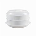 thumbnail image 1 of Kitchen Household Large Double-layer Microwave Steamer, 1 of 4