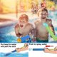 thumbnail image 4 of Juego de pistola de agua de espuma de 3 uds, juguetes para piscina, pistola de agua para niños, chorros, piscina, juegos de playa al aire libre, juguetes (4*16cm), 4 of 5