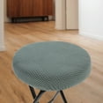 thumbnail image 2 of OFFIGAM Green Polyester Chair Cover for Home Use, Round Stool Protector, and Easy to Clean, 1 Piece, 2 of 11