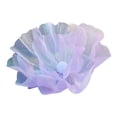 thumbnail image 4 of Cabeza de flor artificial de seda Cabeza de flor de seda Flor de hilo romántica Flor falsa Púrpura, 4 of 9