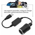 thumbnail image 3 of USB A Male to 12V Female Cigarette Lighter Socket Converter, USB Port Power Converter for GPS Dash Cam60cm, 3 of 3