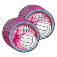 thumbnail image 2 of I love Volleyball Birthday Party Supplies Set Plates Napkins Cups Tableware Kit for 16, 2 of 8