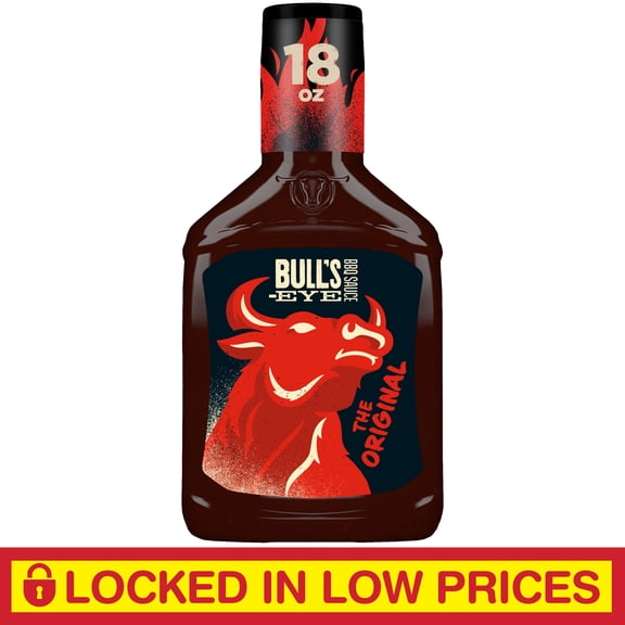 Bull's-Eye Original Barbecue BBQ Sauce, 18 oz Bottle