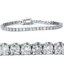Pompeii 7ct Diamond Tennis Bracelet 14K White Gold (G/H,I1)