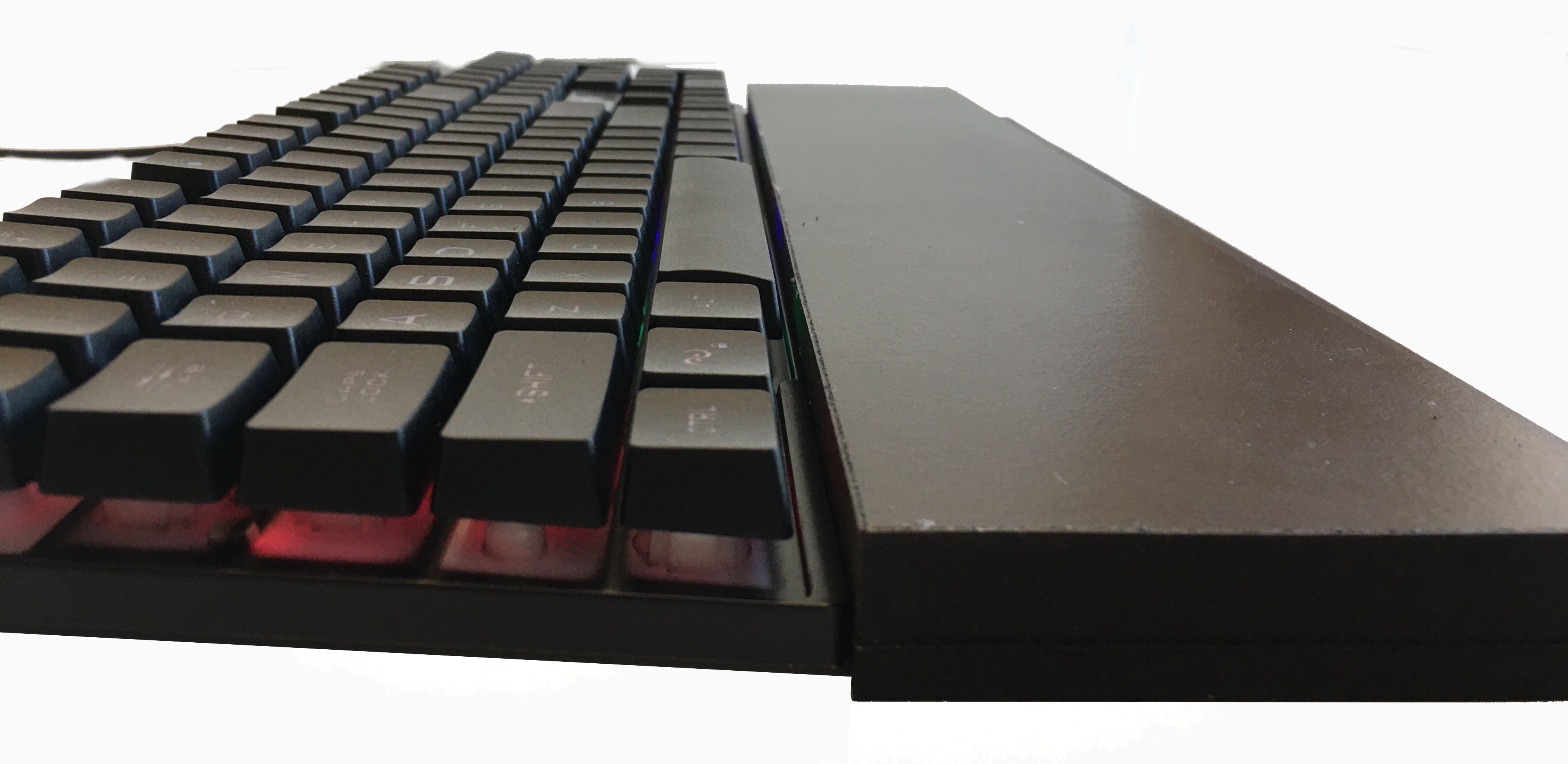 Keyboard Wrist Rest-Sanitizable with 70% alcohol; Perfect for Gamers; Ergonomic for computer typing; Model 3-2