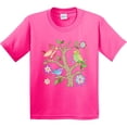 thumbnail image 3 of Inktastic Cozy Birds, Tree and and Flowers Youth T-Shirt, 3 of 5
