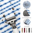 thumbnail image 5 of Round Rugs 3Ft, Blue Stripes Round Area Rug Washable Indoor Throw Carpet, Striped Modern Art Farmhouse Small Non Slip Circle Rug for Bedroom Living Room Home Decor Aesthetic, 5 of 8