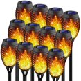 thumbnail image 1 of Linternas solares Kurifier, paquete de 12 unidades, parpadeantes, resistentes al fuego, 1 of 7