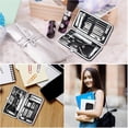 thumbnail image 3 of Manicure Set - 19 in 1 Professional Nail Clippers Pedicure Kit, Tool Stainless Steel Facial Grooming Gift Idea for Women, Men, Girls, Teens, Black, 3 of 5