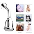 thumbnail image 4 of Mistaha LED Shower Head with 7 Flash Light Automatically Changing High Pressure Rain Showerhead Bathroom Shower Head Polished Chrome Bath Rain Shower Head Replacement, 4 of 5