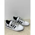 thumbnail image 2 of Ad-id-as Forum Low Men Retro Casual Bball Shoe White Black Sneaker Leather Size 10, 2 of 6