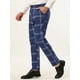 thumbnail image 2 of Pantalones de vestir a cuadros para hombre Lars Amadeus Azul L, 2 of 6
