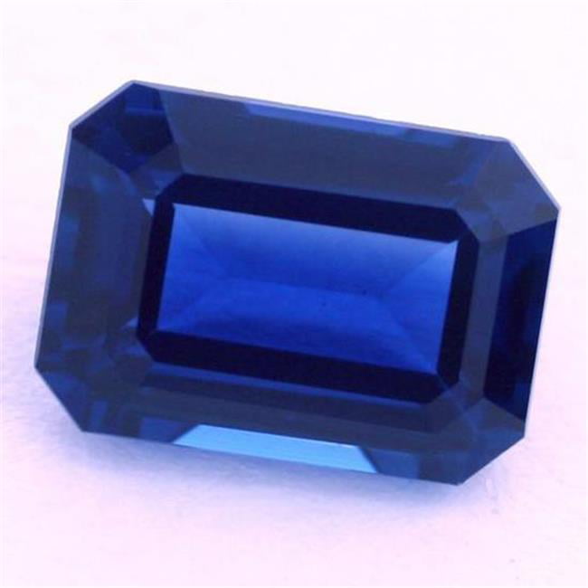 14x10 mm Emerald Cut RARE Ceylon Blue Sapphires Loose Gemstone 