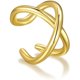 thumbnail image 1 of Chenchen Ear Cuff Earrings for Women Ear Cuffs Non Piercing 14K Gold Filled Ear Cuff Gold Clip on Cartilage Fake Earrings Trendy Chunky/Thin Ear Cuff Single, 1 of 1