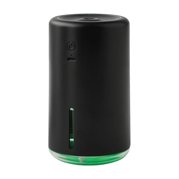 Mainstays Portable Rechargeable Evaporative Humidifier, Cordless, Desktop, Travel, Black