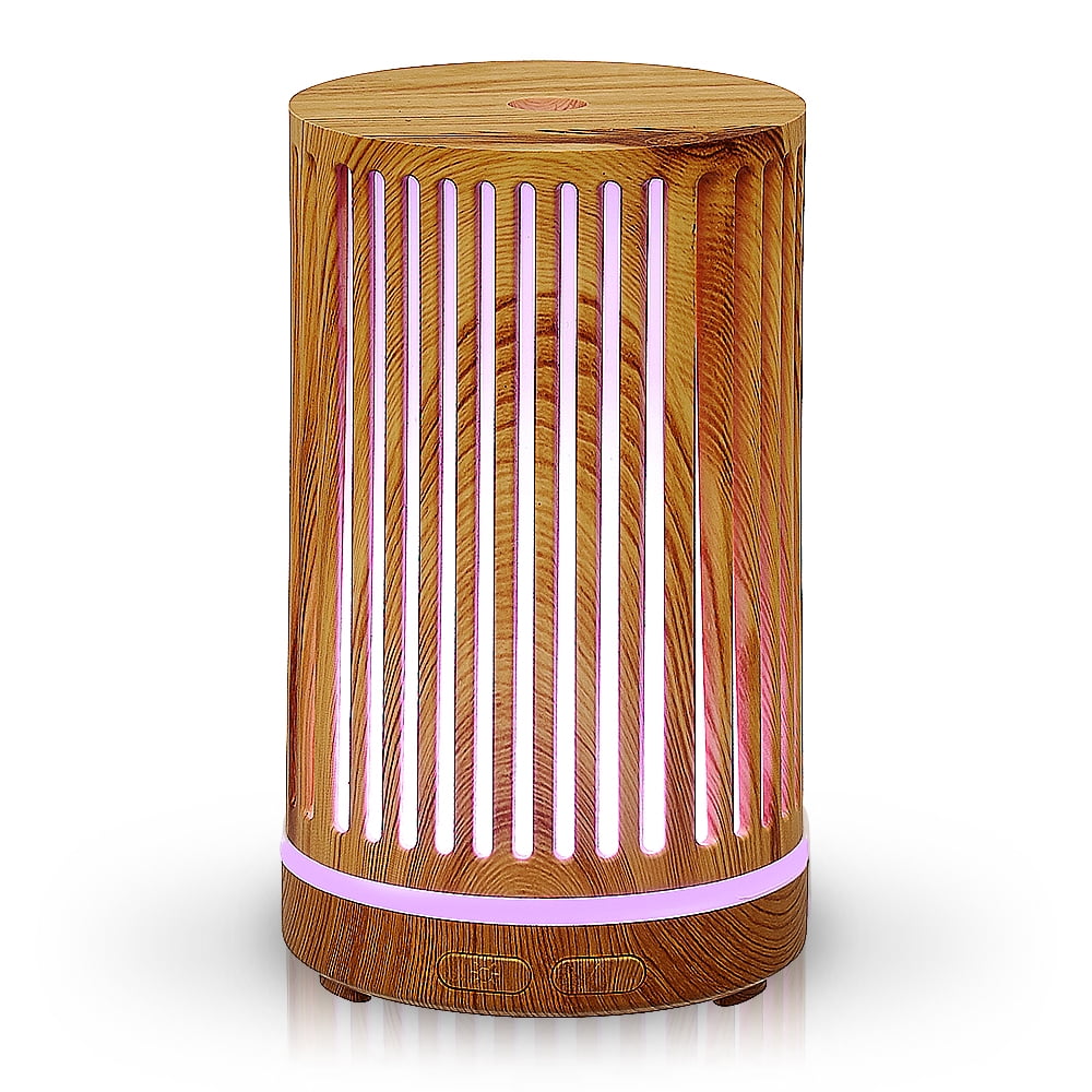 Aromar 100 mL Ultrasonic Zen Wood Essential Oil and Scented Oil Diffuser (Birch)