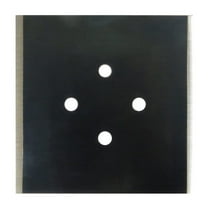 ALLWAY 4" Double Edge Floor Scraper Blade (Square), 1 Pack