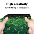 thumbnail image 7 of HELLHERO Sparkling Clover Walker Seat Cushion Cover & Seat and Backrest Covers with Removable Dust Proof Stain Proof Non-Slip Fit, 7 of 7