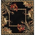 thumbnail image 2 of Rugs.com Pastoral Collection Rug – 6 Ft Square Black Medium Rug Perfect For Living Rooms, Kitchens, Entryways, 2 of 9