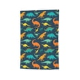 thumbnail image 6 of Wukai Colorful Dinosaur Print Garden Flag 12.5x18 Inch Double Sided Sun-resistant Rain-resistant, Wrinkle-resistant Colorfast(Only Flag), 6 of 7