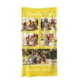thumbnail image 4 of Personalized Custom Beach Towels with Picture Logo Photo Names Customized Pool Travel Towel for Kids Adults Women Men 30" X 60", 4 of 5
