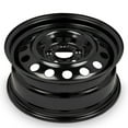 thumbnail image 2 of New OEM Replacement Wheel 16x6.5 in for 2011-2017 Nissan Quest Painted Black 16 inch Steel Rim, 2 of 5