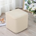 thumbnail image 2 of YOPTOP Cover Expandable Footstool Footstool Living Room Soft Blanket - Coffee,beige, 2 of 6
