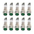 thumbnail image 4 of Signal Lamp, 10pcs DC 24V Indicator Light Signal Light 24V Indicator Light 8mm Signal Lamp With 10 X Indicator Light For Indicator Light Green, 4 of 8