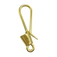 thumbnail image 4 of OUNONA Keychain Accessories Copper Winding Keychain Hook 8.7x2.5x0.4in 1Set Compact Key Holder, 4 of 8