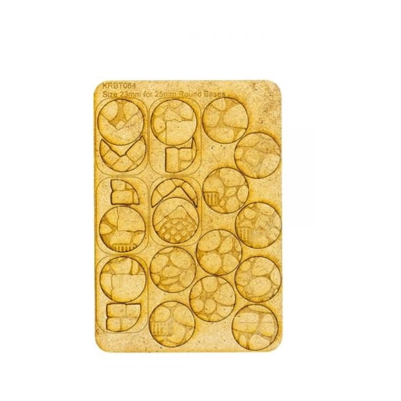 Kromlech Town Streets - 25mm Round Base Toppers New