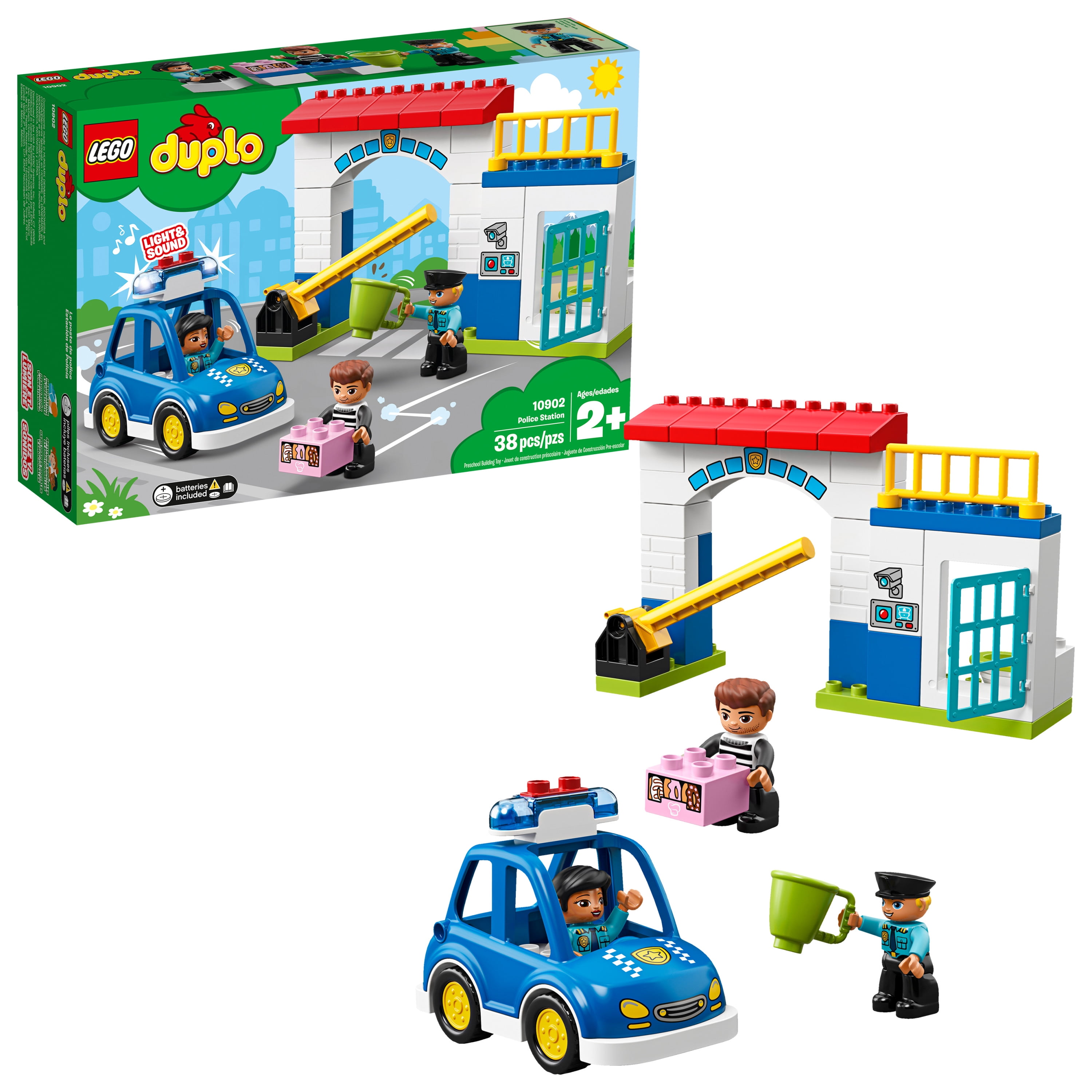 Police Patrol Lego Duplo 4963 100% Complete unboxed set 
