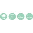 thumbnail image 2 of Darling Souvenir Candy&nbsp;Chocolate Labels 190 Pcs Retirement Party Theme&nbsp;Stickers-Mint, 2 of 2