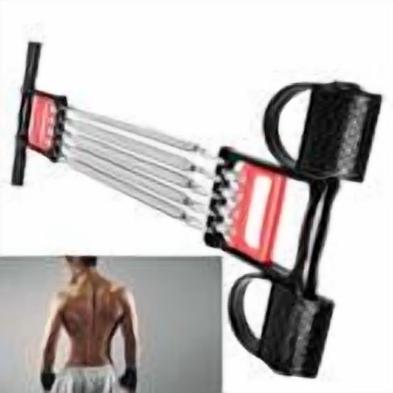 5 Springs Hand Grip Exerciser Strengthen Forearm Chest Expander 33.5*14*7.5cm for Exercising at Home, in the oOfice, at School, and at the Gym.