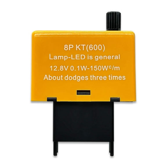 DAMA CF18 (LM449) KT600 8 Pin LED Speed Adjustable Flasher Relay | Pack of 1
