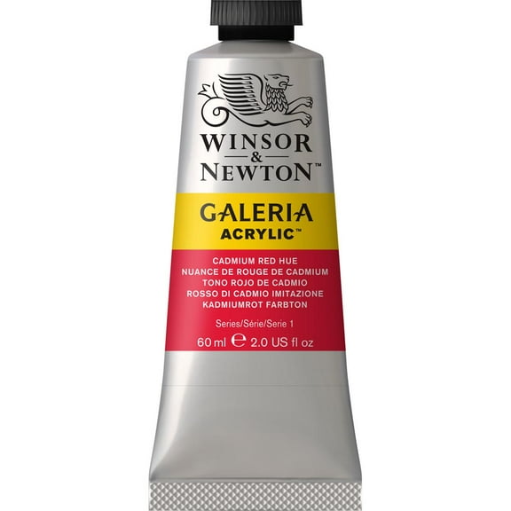Winsor & Newton Galeria Acyrlic, 60ml, Cadmium Red Hue