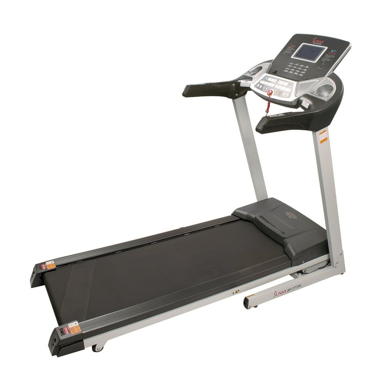 Sunny Health Fitness Energy Motorized Incline Treadmill Portable Folding Home Exercise Machine Walking Running SF T7724