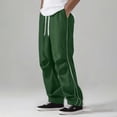 thumbnail image 2 of Pantalon Rétro pour Homme Printemps/été - Sport Décontracté Ample Jambe Droite - pour Activités Toutes Saisons, 2 of 6