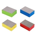 thumbnail image 1 of Diamond Polishing Pads, 4 Pcs/Set Diamond Hand Polishing Pads Sanding Block Glass Grinding Pads for Sanding Ceramic Tile, 1 of 5