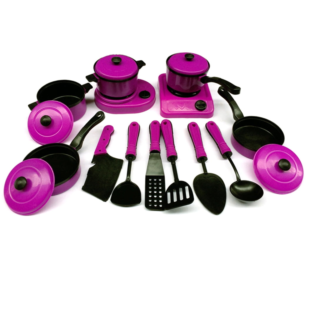 Bangcool Cookware Toy Set Simulated Educational Plastic Pretend Play
