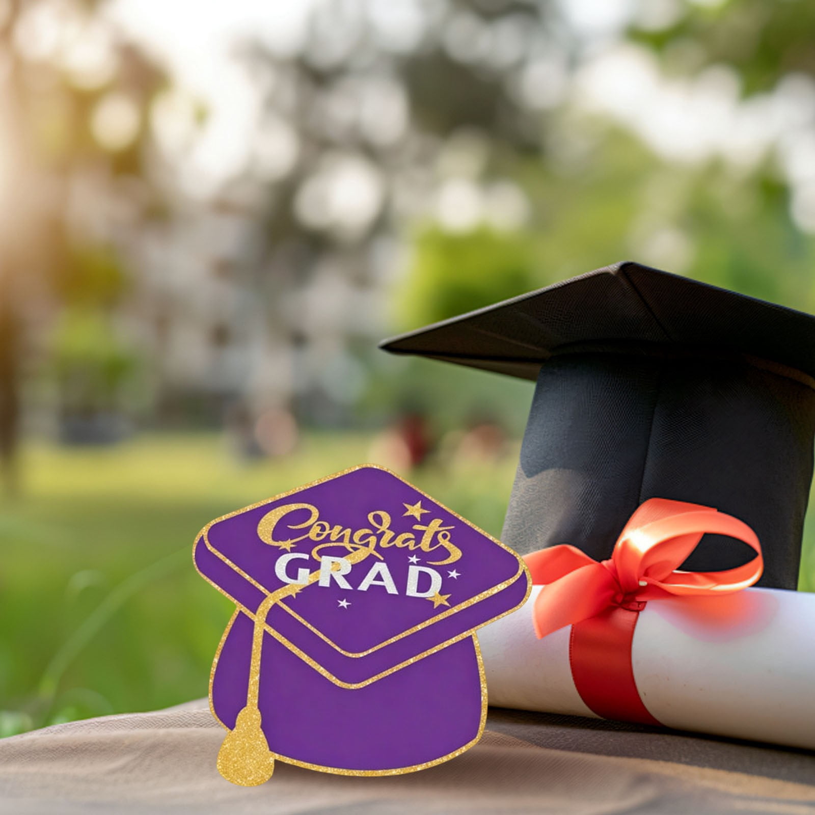 Graduation Cap Style Greeting Cards, Graduation Decorations for Party, Graduate Message Cards for High office College Class of 2026, 10 Cards