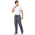 thumbnail image 4 of Fruit of the Loom Men's and Big Men's Soft Brushed Woven Sleep Pant, Sizes S-6XL & LT-3XLT, 4 of 9