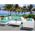 thumbnail image 2 of TK Classics MIAMI-07f-BEIGE Miami Outdoor Wicker Patio Furniture Set 07f, Beige - 7 Piece, 2 of 3