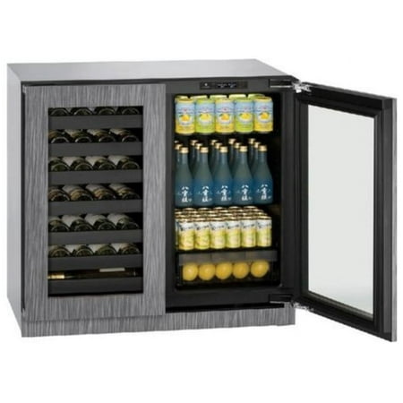 U-Line - Modular 3000 Series 31-Bottle Built-In Wine Refrigerator - Custom Panel Ready