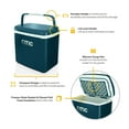 thumbnail image 5 of RTIC 8 QT Hard-Sided Personal Cooler, Fits 12 Cans, Road Trip, Marine/Fresh Mint, 5 of 9