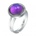 thumbnail image 2 of Anillo de Apertura de Anillo de Estado de ánimo 3x, Joyería de Moda, Decoración de Dedos, Delicado Ajustable, Anillo Que para Aniversa 3 piezas, 2 of 8