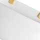 thumbnail image 4 of Kitchen Drain Rack Hanging Basket with Drain Holes Large Capacity Soft Flexible Sink Drain Basket Hanging Bag Yellow and White, 4 of 4