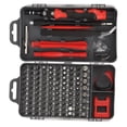 thumbnail image 3 of Estink 115 in 1 Screwdriver Set Phone Repair Tool Kit With Accessories Black Blue Yellow Red Purple, 3 of 8